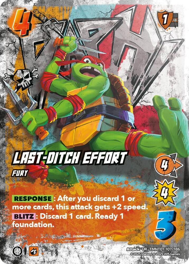 Last-Ditch Effort - Teenage Mutant Ninja Turtles (TMNT)