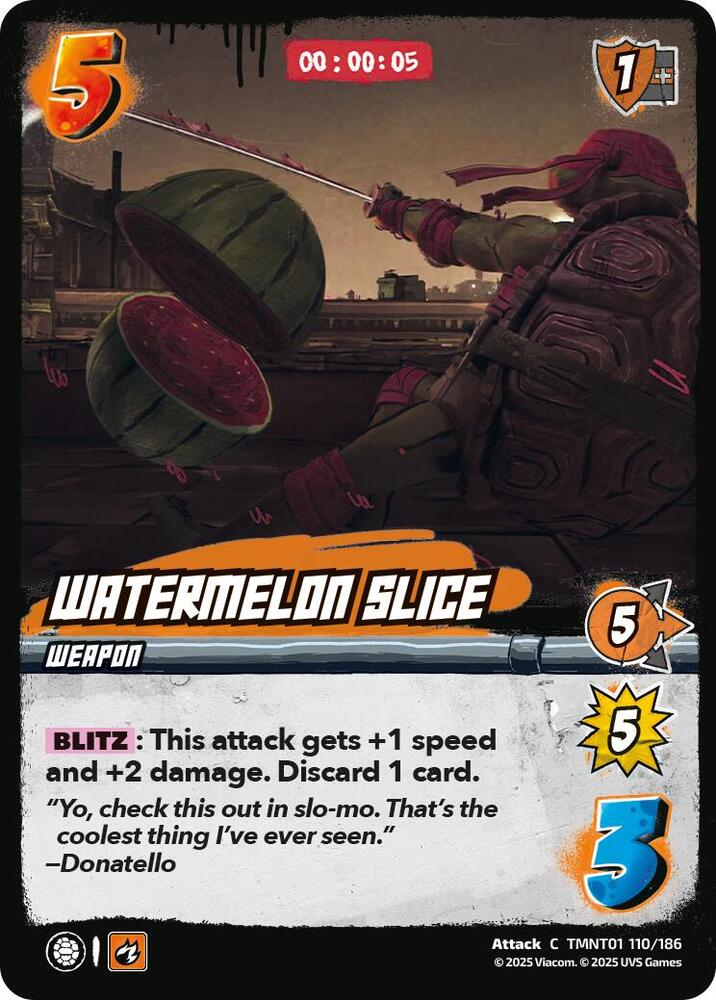Watermelon Slice - Teenage Mutant Ninja Turtles (TMNT)