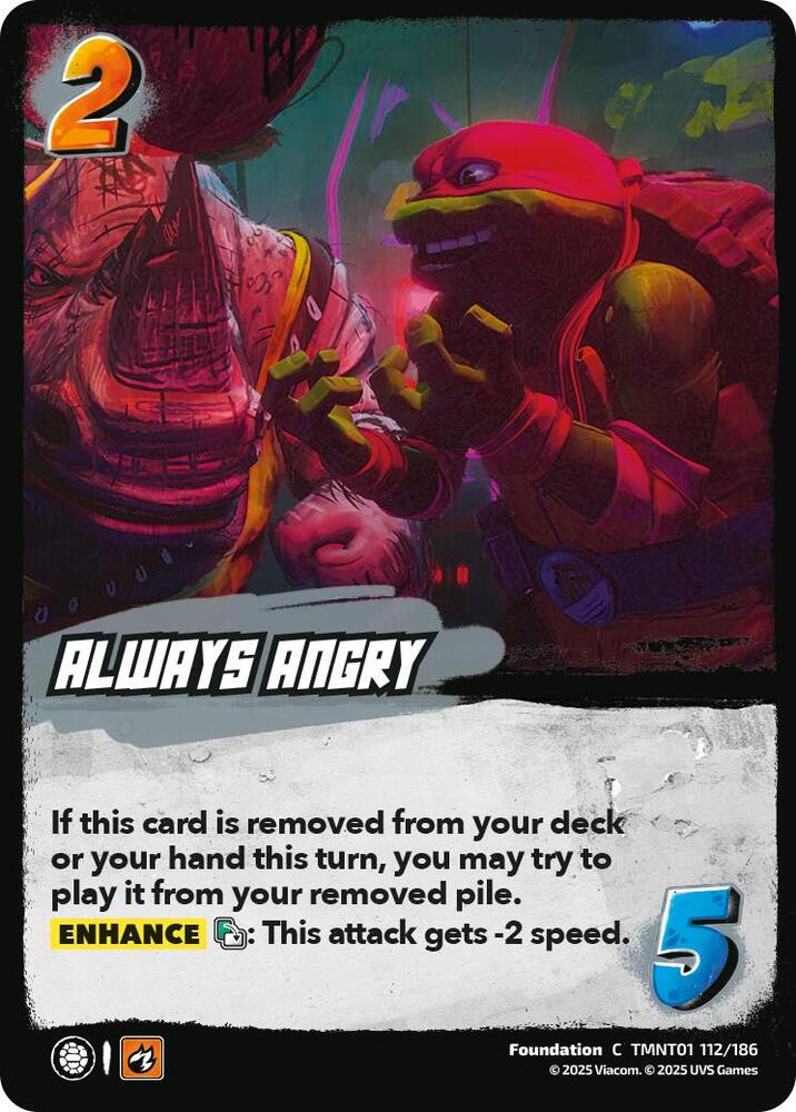 Always Angry - Teenage Mutant Ninja Turtles (TMNT)