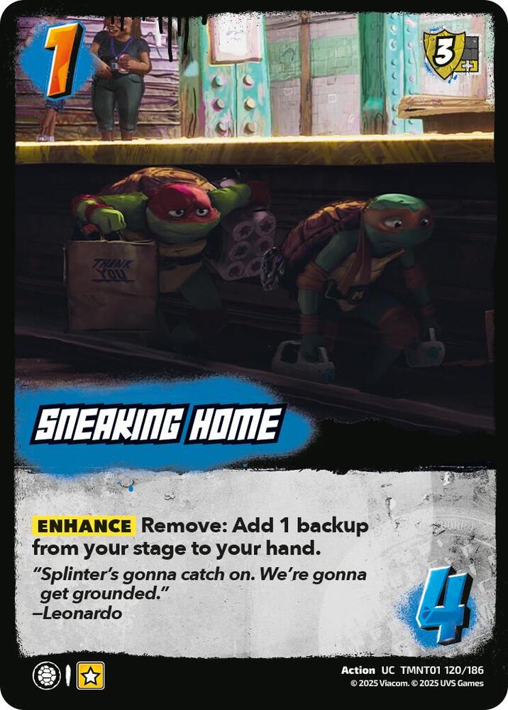 Sneaking Home - Teenage Mutant Ninja Turtles (TMNT)