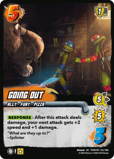 Going Out - Teenage Mutant Ninja Turtles (TMNT)