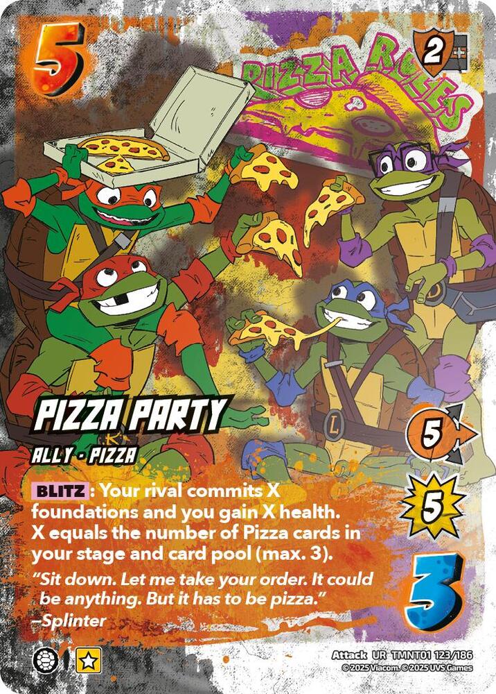 Pizza Party - Teenage Mutant Ninja Turtles (TMNT)