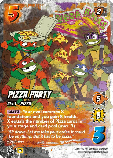 Pizza Party - Teenage Mutant Ninja Turtles (TMNT)