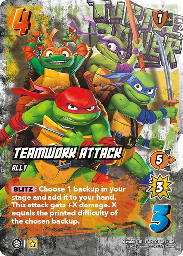 Teamwork Attack - Teenage Mutant Ninja Turtles (TMNT)