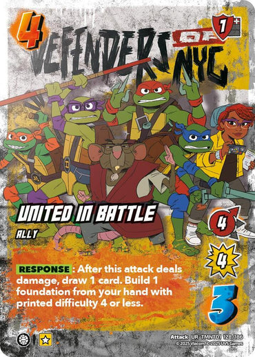 United in Battle - Teenage Mutant Ninja Turtles (TMNT)
