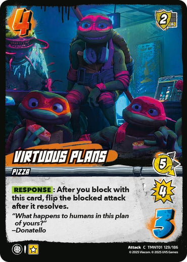 Virtuous Plans - Teenage Mutant Ninja Turtles (TMNT)