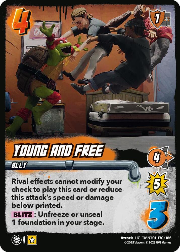 Young and Free - Teenage Mutant Ninja Turtles (TMNT)