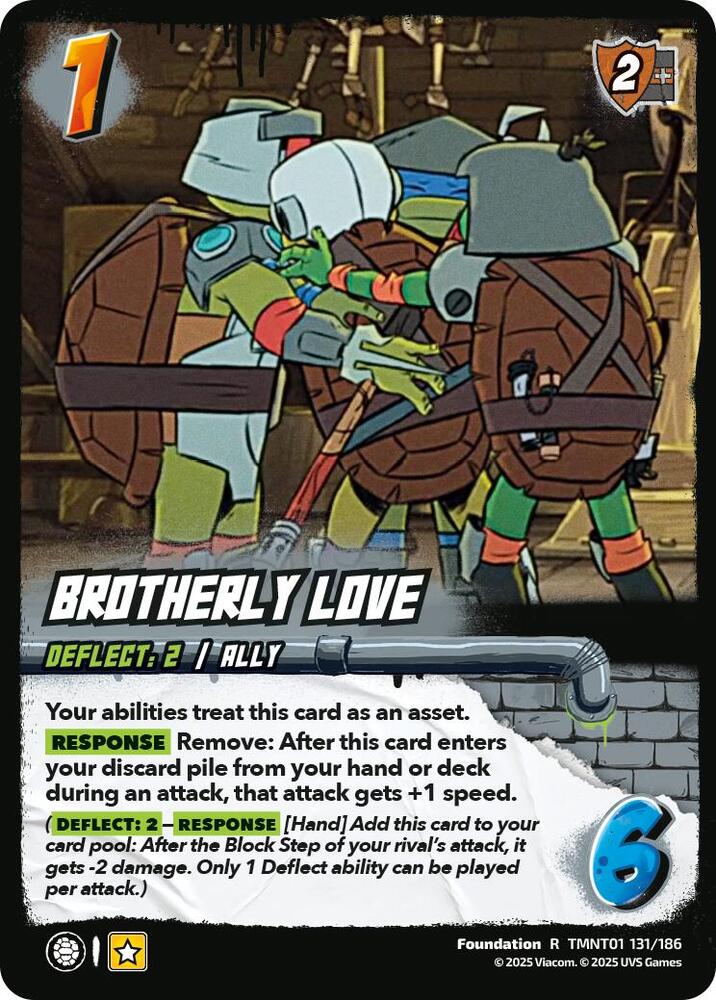 Brotherly Love - Teenage Mutant Ninja Turtles (TMNT)