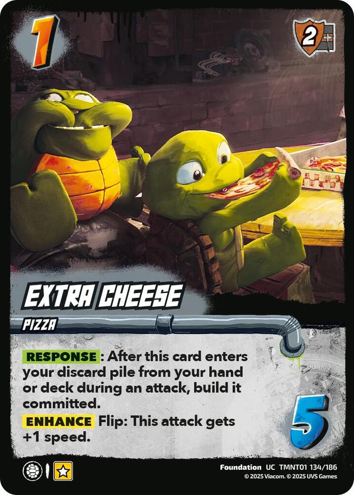 Extra Cheese - Teenage Mutant Ninja Turtles (TMNT)