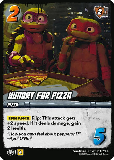 Hungry for Pizza - Teenage Mutant Ninja Turtles (TMNT)