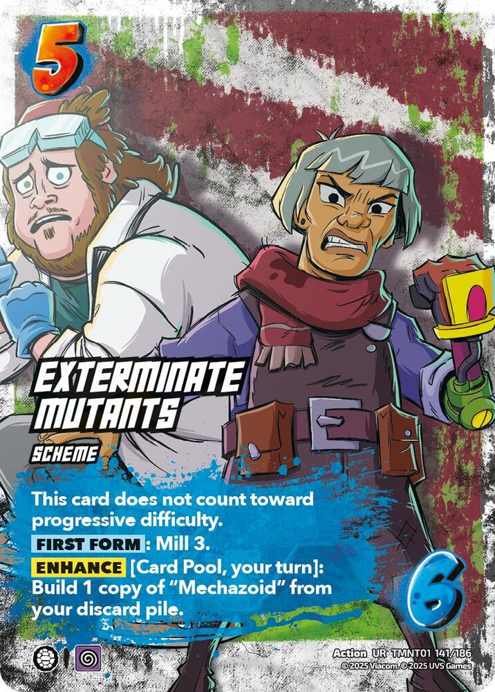 Exterminate Mutants - Teenage Mutant Ninja Turtles (TMNT)