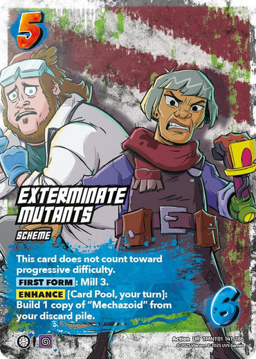 Exterminate Mutants - Teenage Mutant Ninja Turtles (TMNT)