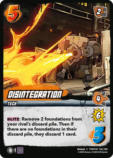 Disintegration - Teenage Mutant Ninja Turtles (TMNT)
