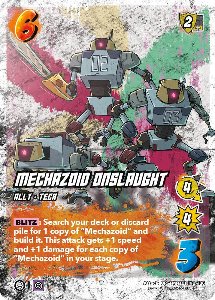 Mechazoid Onslaught - Teenage Mutant Ninja Turtles (TMNT)