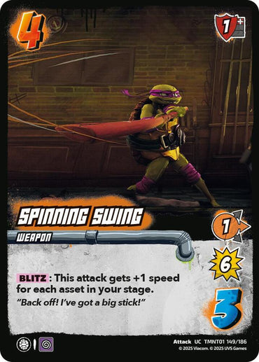 Spinning Swing - Teenage Mutant Ninja Turtles (TMNT)