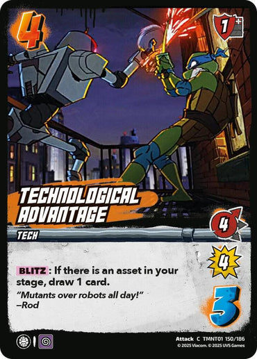 Technological Advantage - Teenage Mutant Ninja Turtles (TMNT)