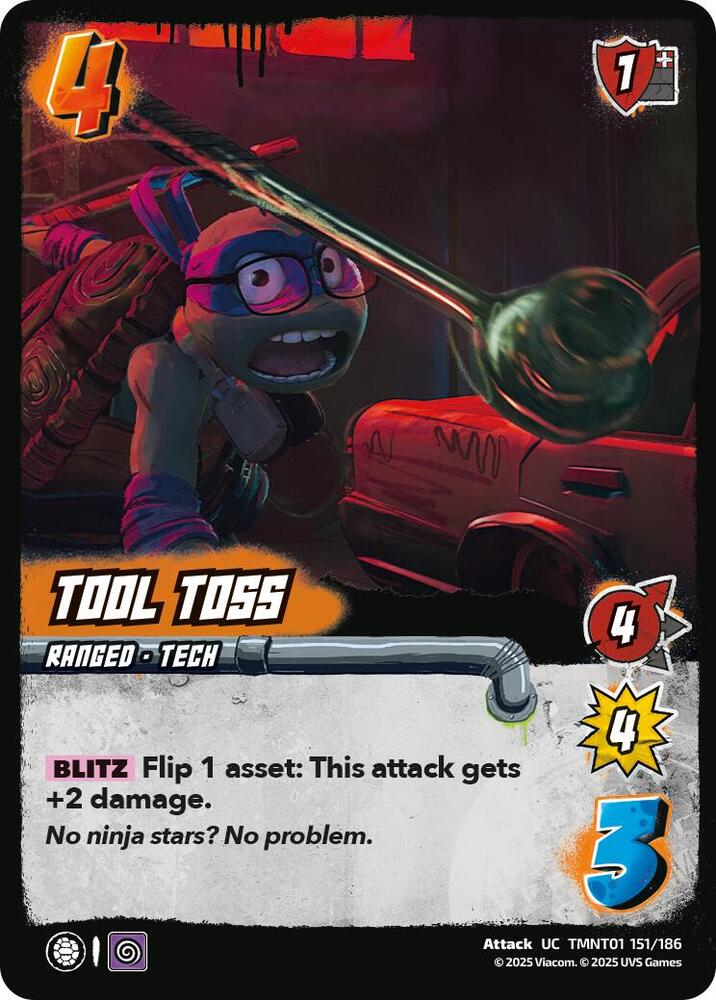 Tool Toss - Teenage Mutant Ninja Turtles (TMNT)