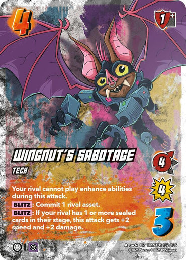 Wingnut's Sabotage - Teenage Mutant Ninja Turtles (TMNT)