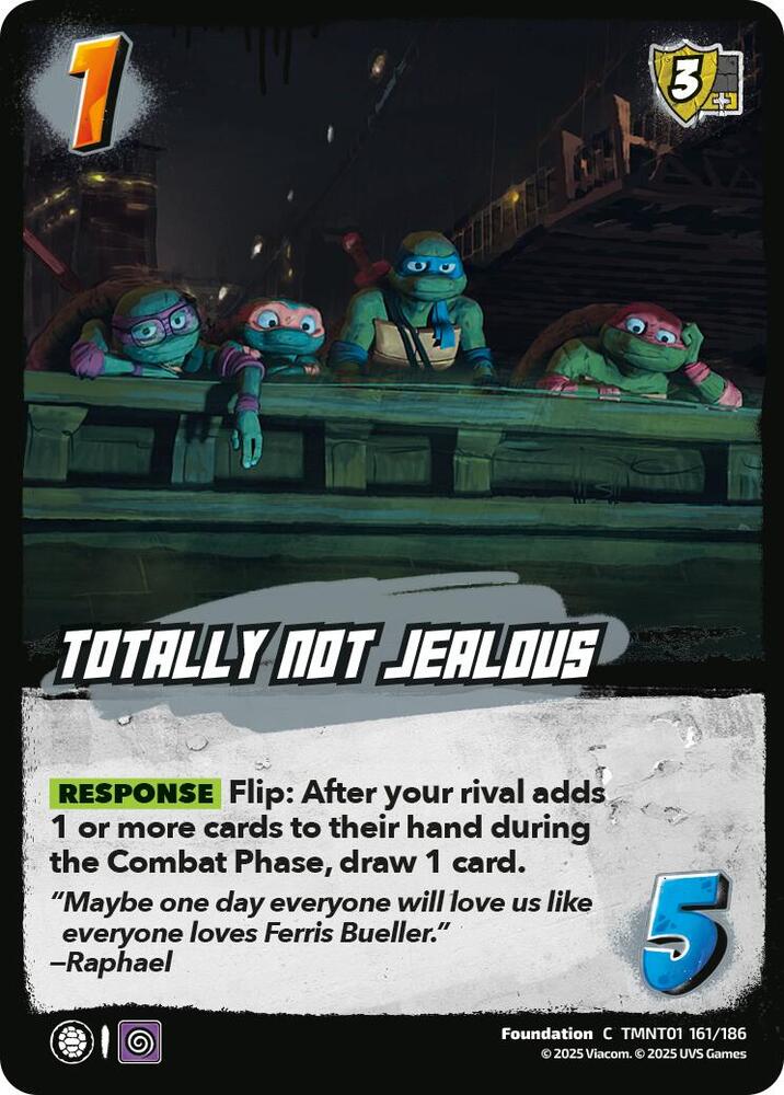 Totally Not Jealous - Teenage Mutant Ninja Turtles (TMNT)