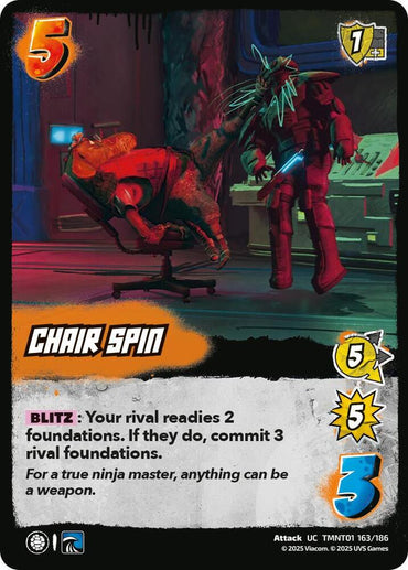 Chair Spin - Teenage Mutant Ninja Turtles (TMNT)