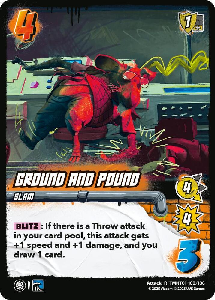 Ground and Pound - Teenage Mutant Ninja Turtles (TMNT)