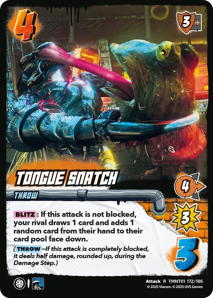 Tongue Snatch - Teenage Mutant Ninja Turtles (TMNT)