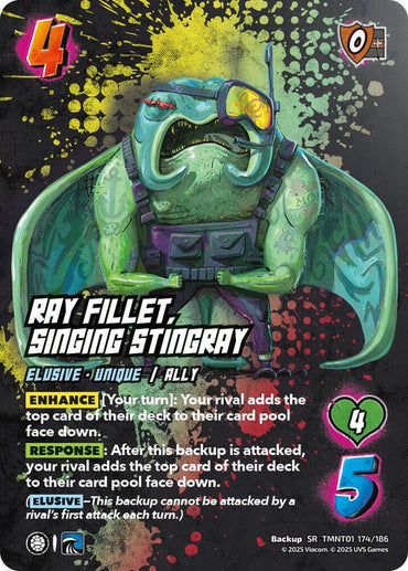 Ray Fillet, Singing Stingray - Teenage Mutant Ninja Turtles (TMNT)