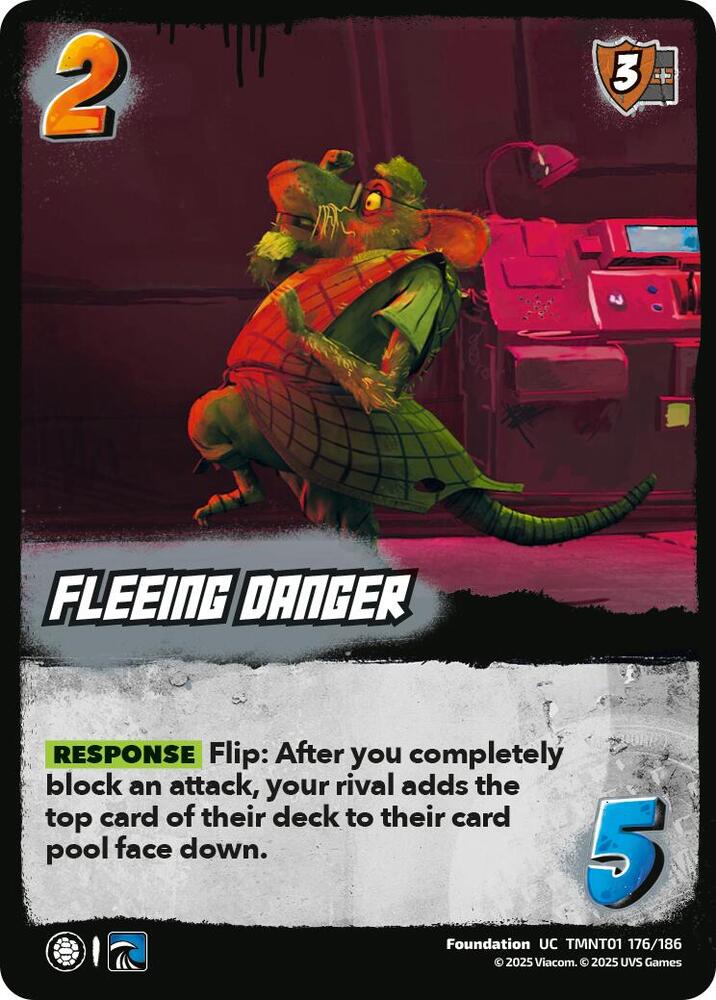 Fleeing Danger - Teenage Mutant Ninja Turtles (TMNT)