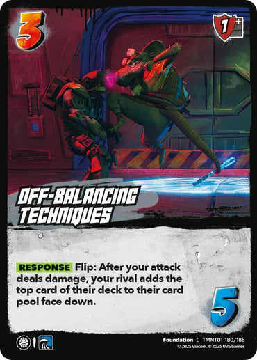 Off-Balancing Techniques - Teenage Mutant Ninja Turtles (TMNT)