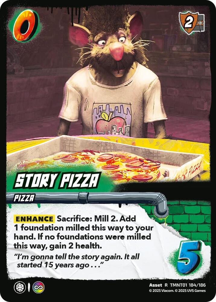 Story Pizza - Teenage Mutant Ninja Turtles (TMNT)