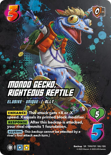 Mondo Gecko, Righteous Reptile - Teenage Mutant Ninja Turtles (TMNT)