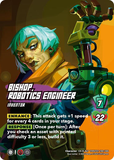 Bishop, Robotics Engineer (Alternate Art) - Teenage Mutant Ninja Turtles (TMNT)