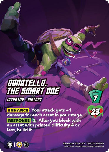 Donatello, the Smart One (Alternate Art) (191) - Teenage Mutant Ninja Turtles (TMNT)