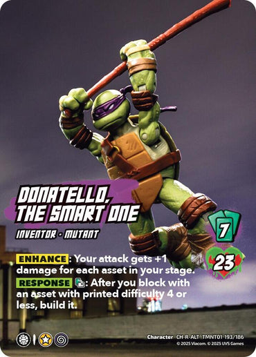 Donatello, the Smart One (Alternate Art) (193) - Teenage Mutant Ninja Turtles (TMNT)