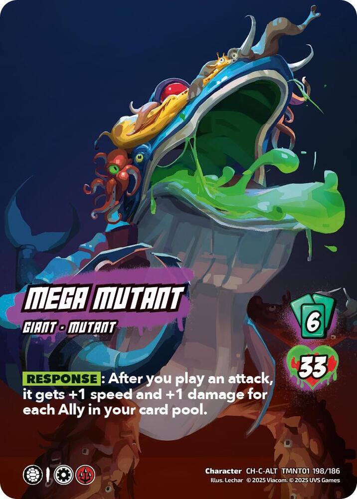 Mega Mutant (Alternate Art) - Teenage Mutant Ninja Turtles (TMNT)