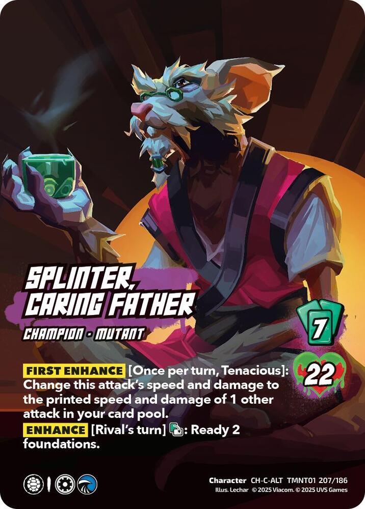 Splinter, Caring Father (Alternate Art) - Teenage Mutant Ninja Turtles (TMNT)
