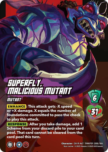 Superfly, Malicious Mutant (Alternate Art) - Teenage Mutant Ninja Turtles (TMNT)