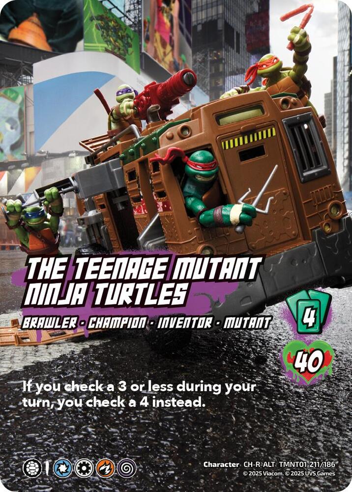 The Teenage Mutant Ninja Turtles (Alternate Art) (211) - Teenage Mutant Ninja Turtles (TMNT)