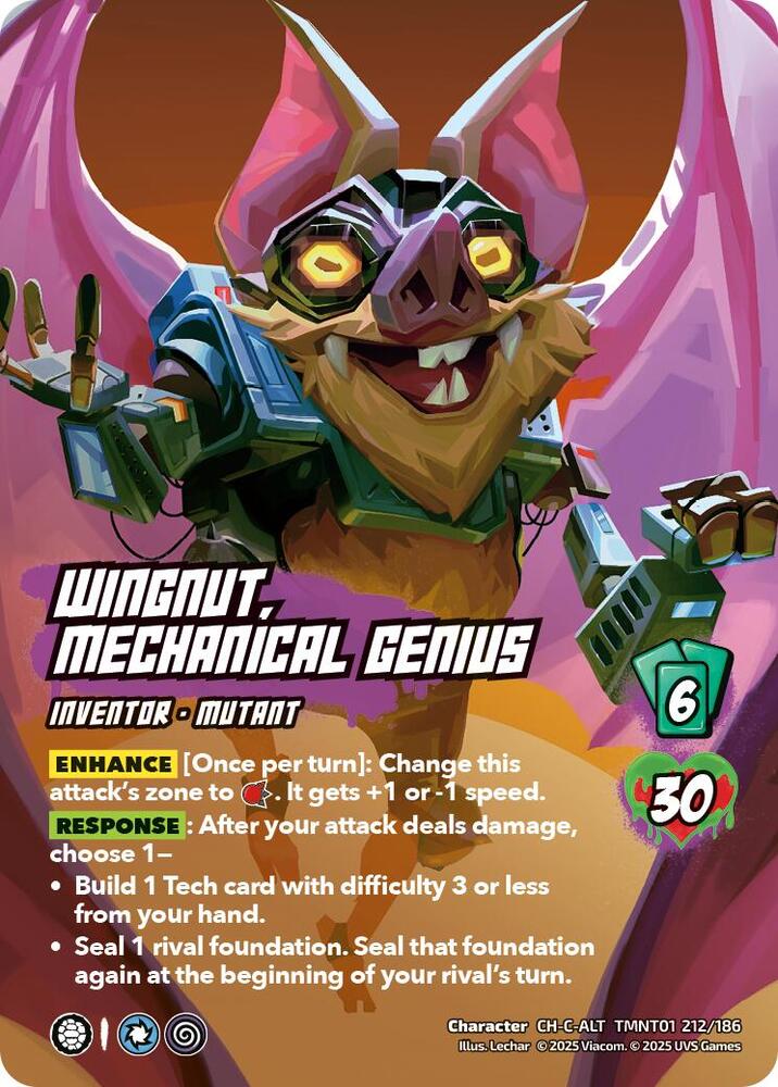 Wingnut, Mechanical Genius (Alternate Art) - Teenage Mutant Ninja Turtles (TMNT)
