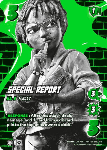 Special Report (Alternate Art) - Teenage Mutant Ninja Turtles (TMNT)