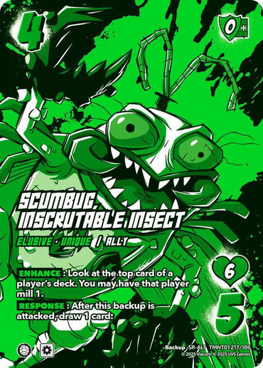 Scumbug, Inscrutable Insect (Alternate Art) - Teenage Mutant Ninja Turtles (TMNT)
