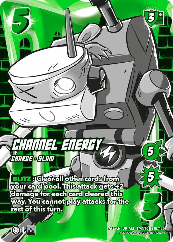 Channel Energy (Alternate Art) - Teenage Mutant Ninja Turtles (TMNT)