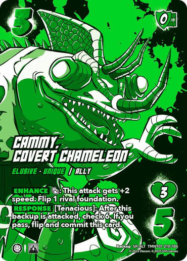 Cammy, Covert Chameleon (Alternate Art) - Teenage Mutant Ninja Turtles (TMNT)