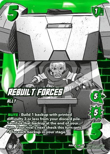 Rebuilt Forces (Alternate Art) - Teenage Mutant Ninja Turtles (TMNT)