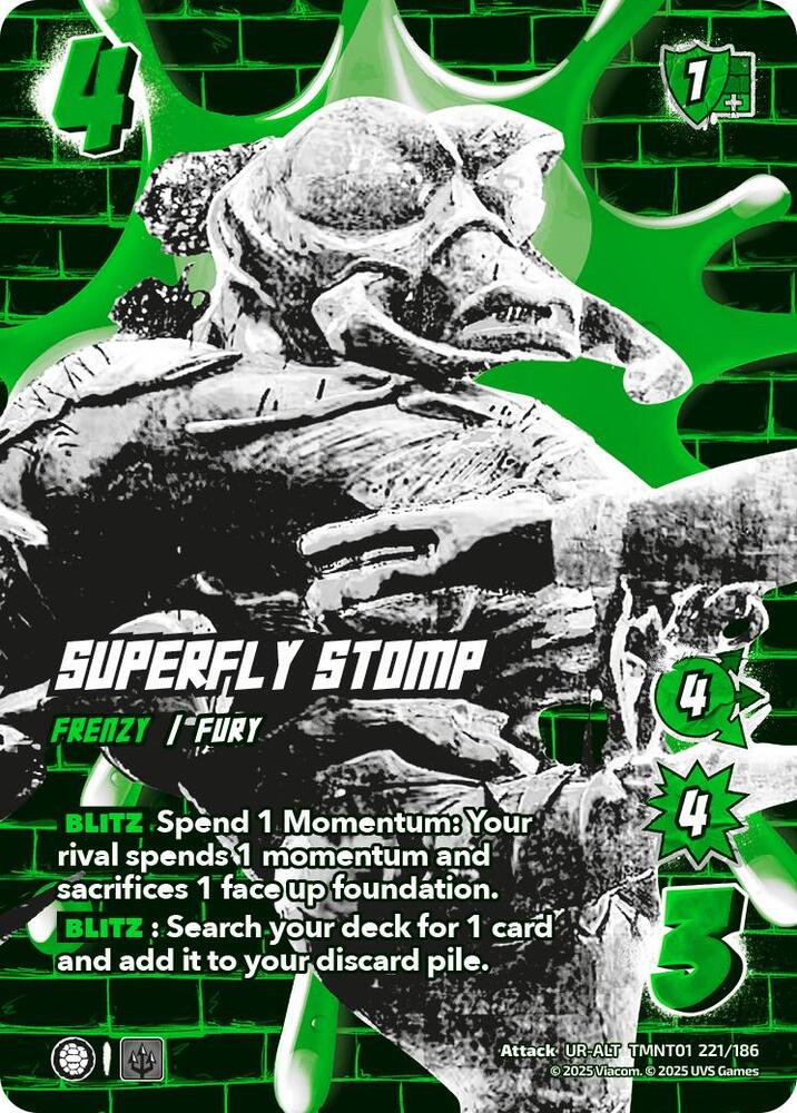 Superfly Stomp (Alternate Art) - Teenage Mutant Ninja Turtles (TMNT)