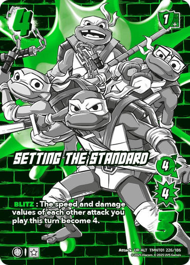 Setting the Standard (Alternate Art) - Teenage Mutant Ninja Turtles (TMNT)