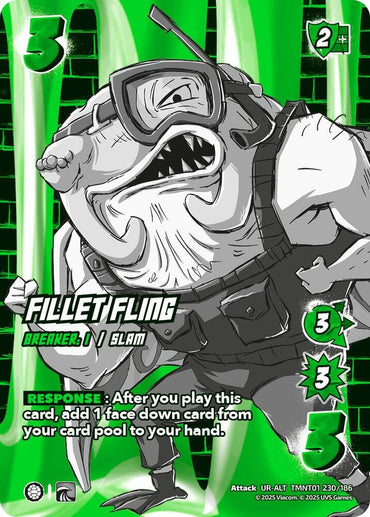 Fillet Fling (Alternate Art) - Teenage Mutant Ninja Turtles (TMNT)