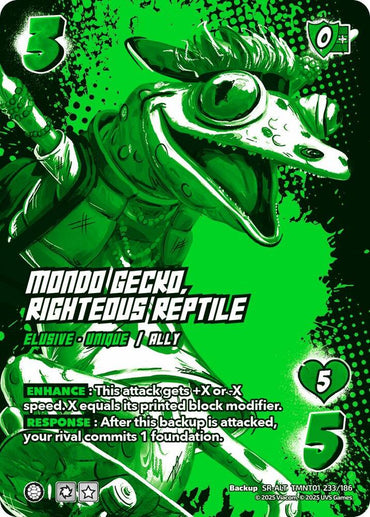 Mondo Gecko, Righteous Reptile (Alternate Art) - Teenage Mutant Ninja Turtles (TMNT)