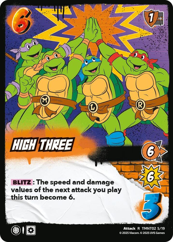 High Three (TMNT02) - Teenage Mutant Ninja Turtles (TMNT)