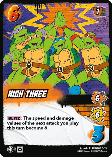 High Three (TMNT02) - Teenage Mutant Ninja Turtles (TMNT)